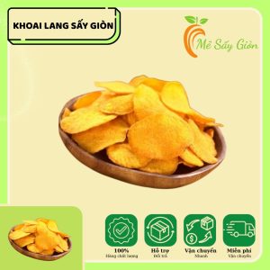 Khoai lang vàng sấy giòn