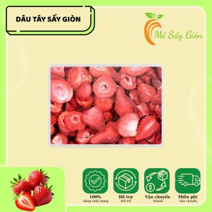 dâu tây sấy giòn